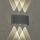 Brilagi - LED Utomhusvägglampa FLAREBOX LED/6W/230V antracit IP65