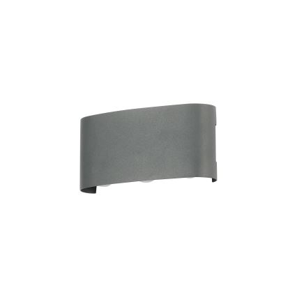 Brilagi - LED Utomhusvägglampa FLAREBOX LED/6W/230V antracit IP65