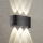 Brilagi - LED utomhusvägglampa FLAREBOX LED/6W/230V svart IP65