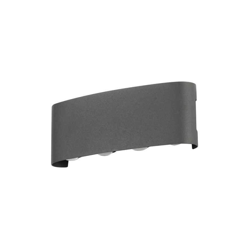 Brilagi - LED Utomhusvägglampa FLAREBOX LED/8W/230V antracit IP65