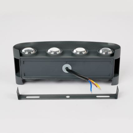 Brilagi - LED Utomhusvägglampa FLAREBOX LED/8W/230V antracit IP65