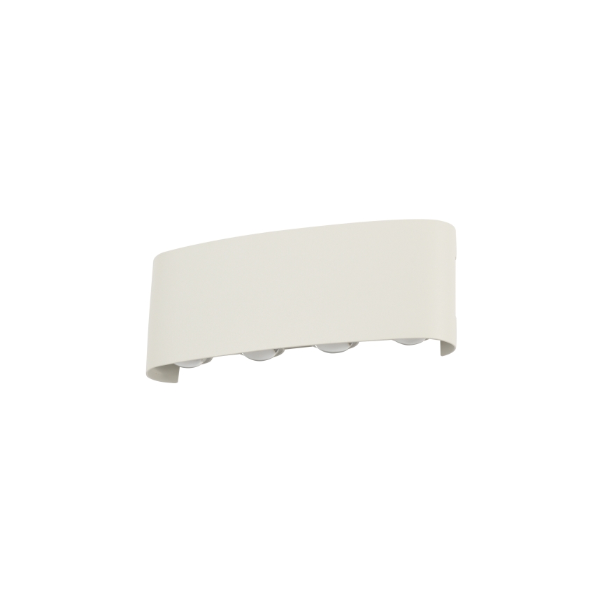 Brilagi - LED utomhusvägglampa FLAREBOX LED/8W/230V vit IP65