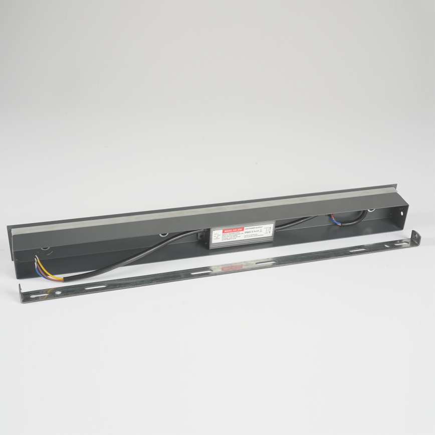 Brilagi - LED utomhusväggarmatur LINEAR LED/12W/230V 3000K IP65 50 cm antracit
