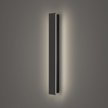 Brilagi - LED utomhusvägglampa LINEAR LED/12W/230V 4000K IP65 50 cm svart