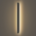 Brilagi - LED utomhusvägglampa LINEAR LED/22W/230V 3000K IP65 100 cm svart