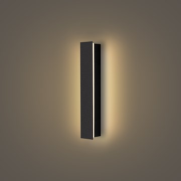 Brilagi - LED utomhusvägglampa LINEAR LED/8W/230V 3000K IP65 30 cm svart