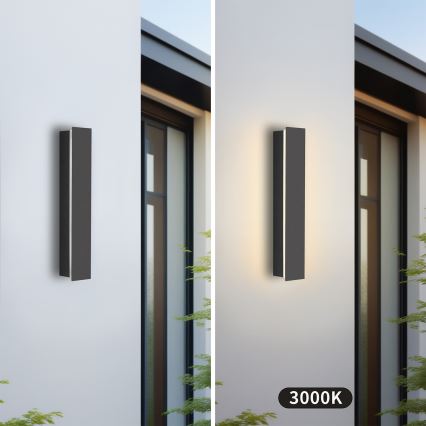 Brilagi - LED utomhusväggarmatur LINEAR LED/8W/230V 3000K IP65 30 cm antracit CRI 90