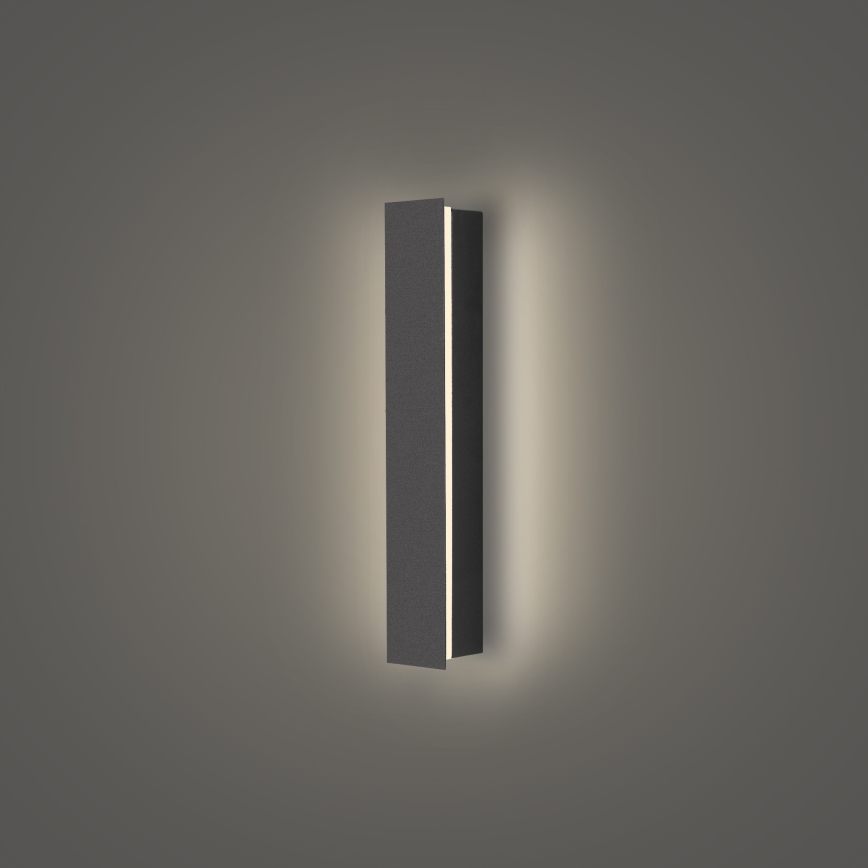 Brilagi - LED utomhusvägglampa LINEAR LED/8W/230V 4000K IP65 30 cm antracit