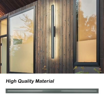 Brilagi - LINEO LED utomhus väggarmatur 24W/230V 3000K IP65 100 cm antracit