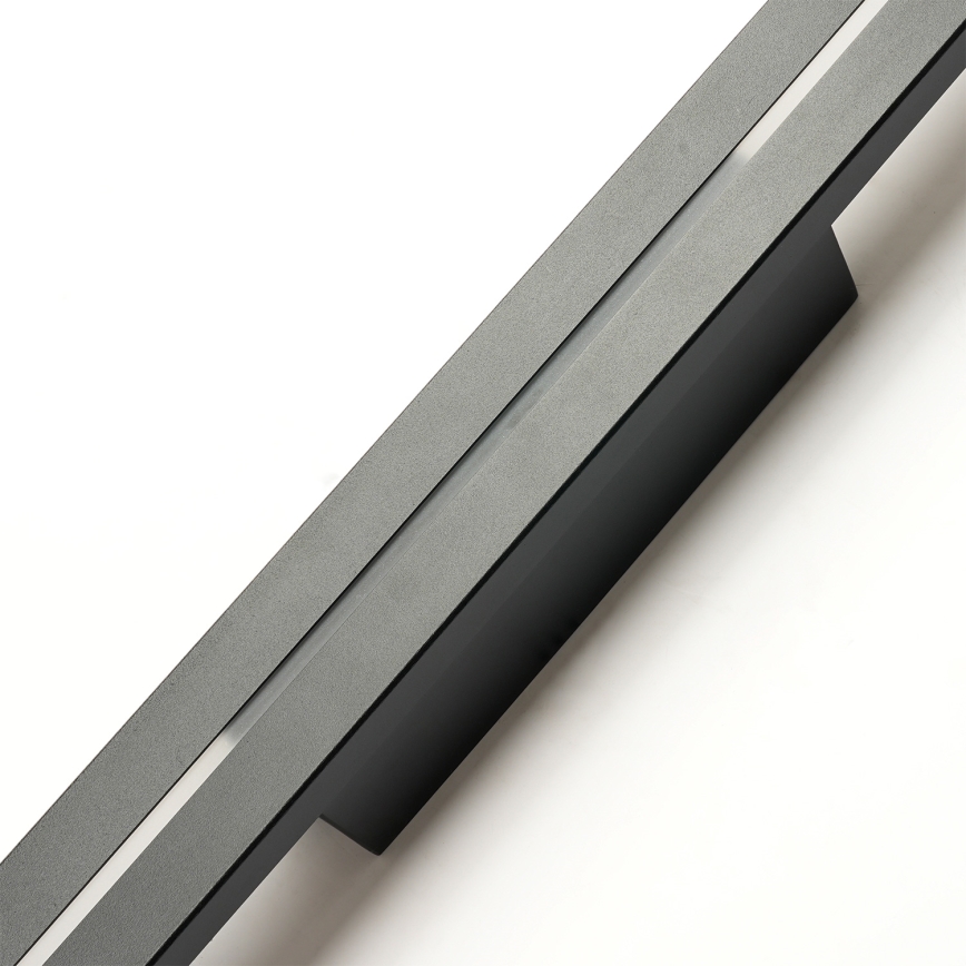 Brilagi - LED utomhusväggarmatur LINEO LED/24W/230V 3000K IP65 100 cm svart