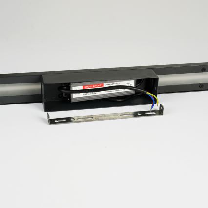 Brilagi - LED utomhusväggarmatur LINEO LED/24W/230V 3000K IP65 100 cm svart