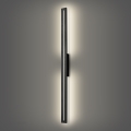 Brilagi - LED utomhusvägglampa LINEO LED/24W/230V 4000K IP65 100 cm svart
