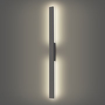 Brilagi - LED utomhusvägglampa LUNA LED/24W/230V 4000K IP65 100 cm antracit