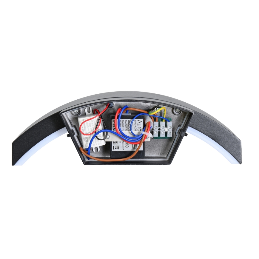 Brilagi - LED Utomhus Vägglampa med Sensor ARCELO LED/8W/230V IP54