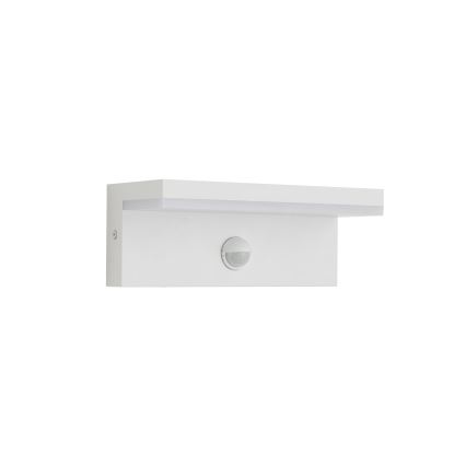 Brilagi - TESSI LED väggarmatur för utomhusbruk med sensor LED/10W/230V vit IP54