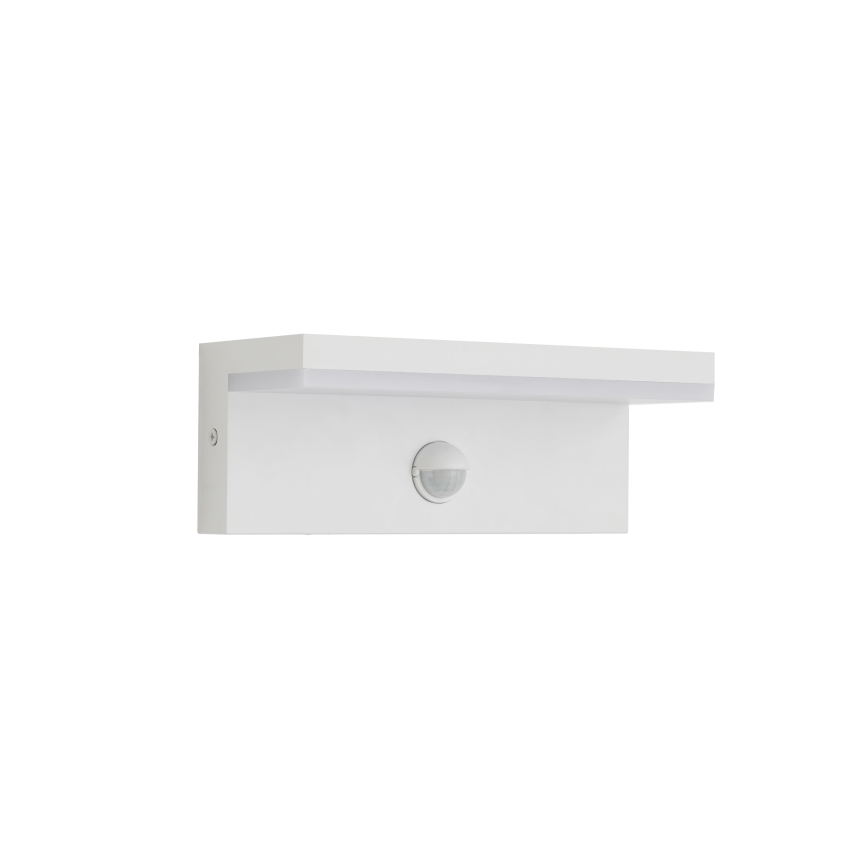 Brilagi - TESSI LED väggarmatur för utomhusbruk med sensor LED/10W/230V vit IP54
