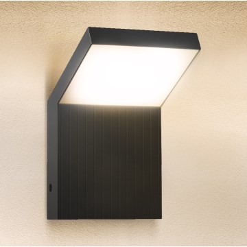 Brilagi - LED utomhusvägglampa RIANO LED/8W/230V antracit IP65
