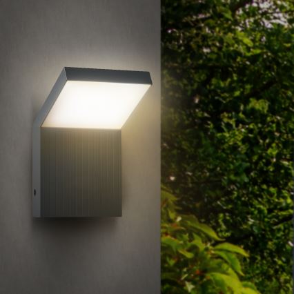 Brilagi - LED utomhusvägglampa RIANO LED/8W/230V antracit IP65