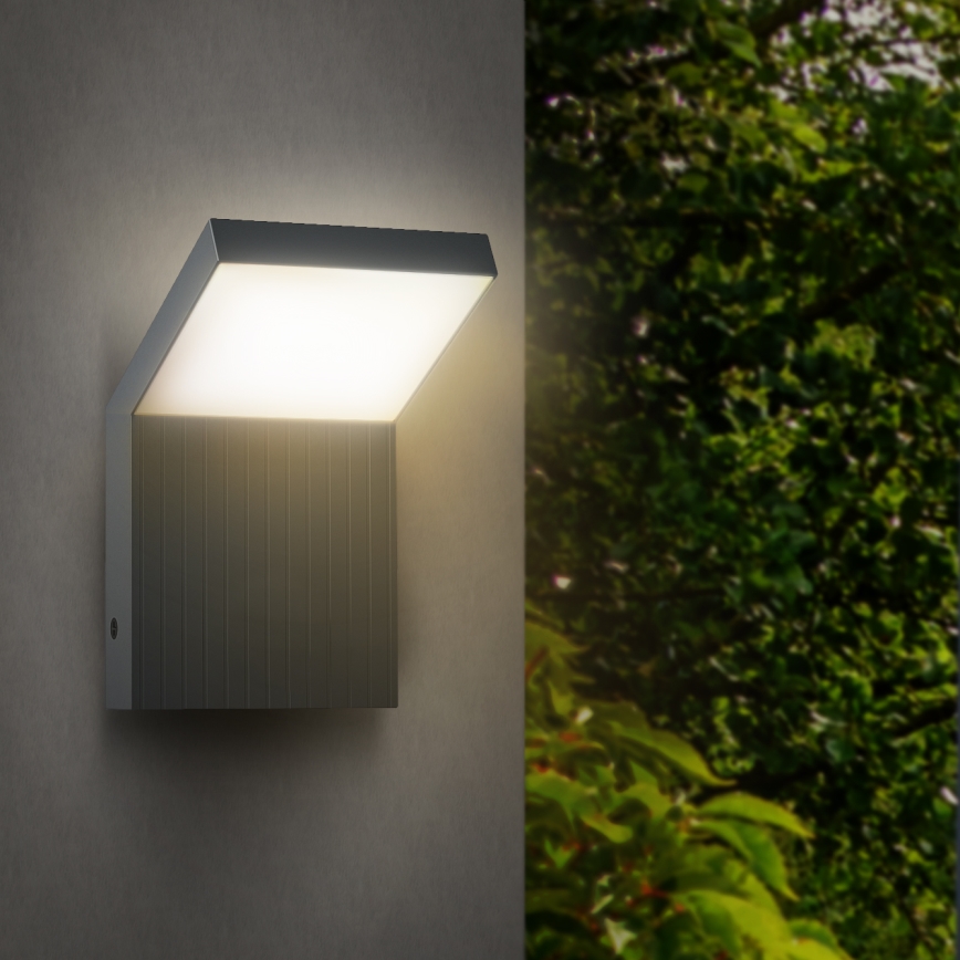 Brilagi - LED utomhusvägglampa RIANO LED/8W/230V antracit IP65