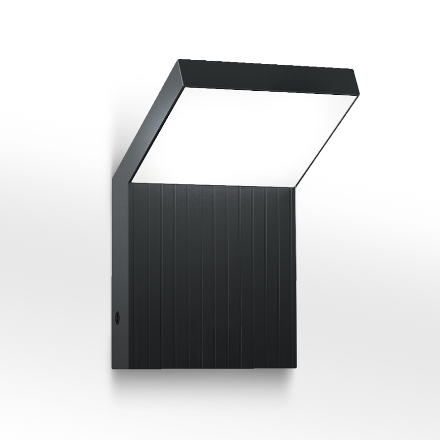 Brilagi - LED utomhusvägglampa RIANO LED/8W/230V antracit IP65