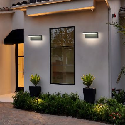 Brilagi - LED utomhusvägglampa TESSI LED/10W/230V antracit IP54