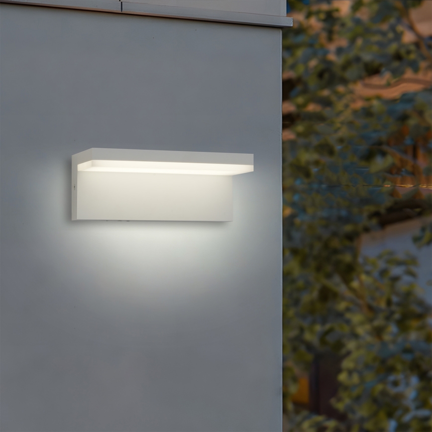 Brilagi - LED utomhusvägglampa TESSI LED/10W/230V vit IP54