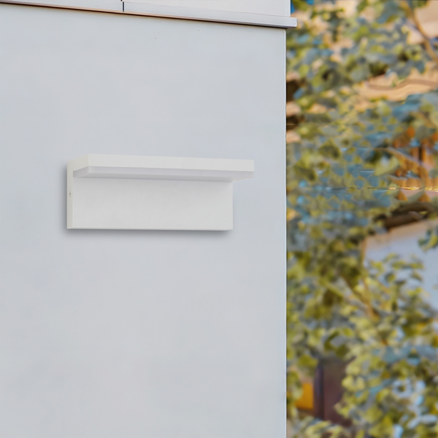 Brilagi - LED utomhusvägglampa TESSI LED/10W/230V vit IP54