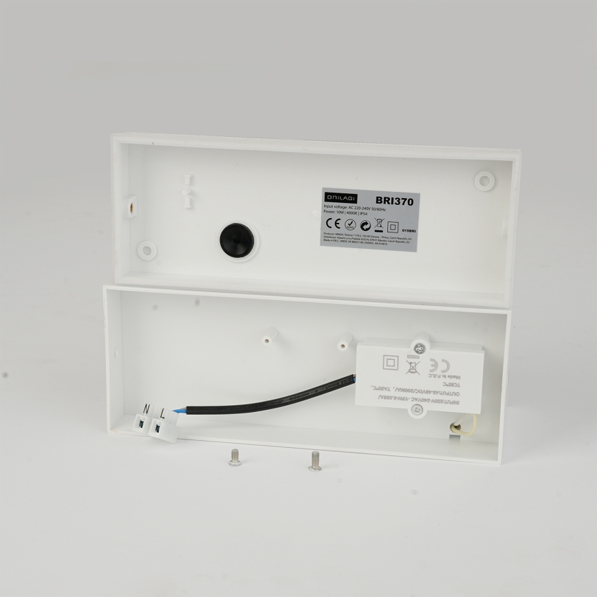 Brilagi - LED utomhusvägglampa TESSI LED/10W/230V vit IP54