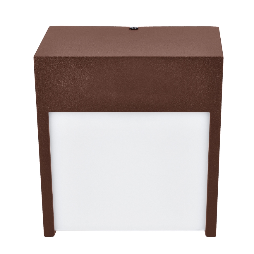 Brilagi - LED väggarmatur för utomhusbruk TERNI LED/12W/230V, brun, IP44