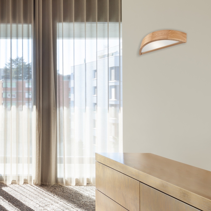 Brilagi - LED väggbelysning CARVALHO 1xE27/60W/230V ek