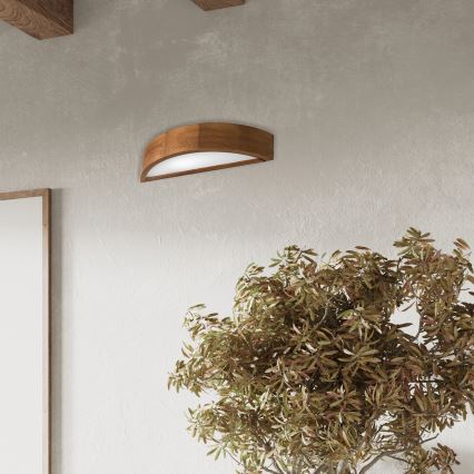 Brilagi - LED väggbelysning CARVALHO 1xE27/60W/230V ek körsbär