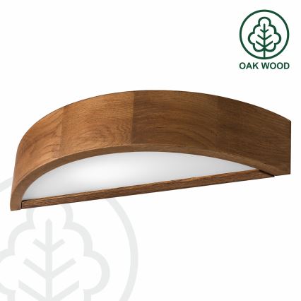 Brilagi - LED väggbelysning CARVALHO 1xE27/60W/230V ek körsbär