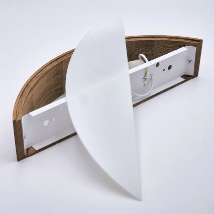 Brilagi - LED väggbelysning CARVALHO 1xE27/60W/230V ek körsbär