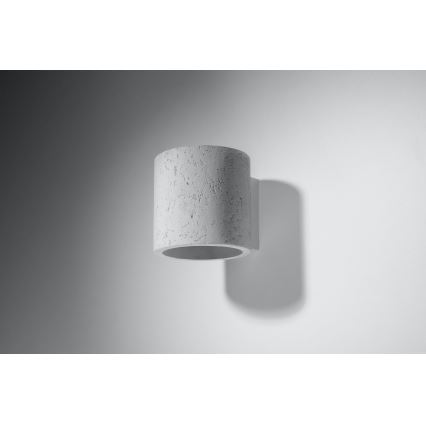 Brilagi -  LED väggspotlight FRIDA 1xG9/3,5W/230V betong