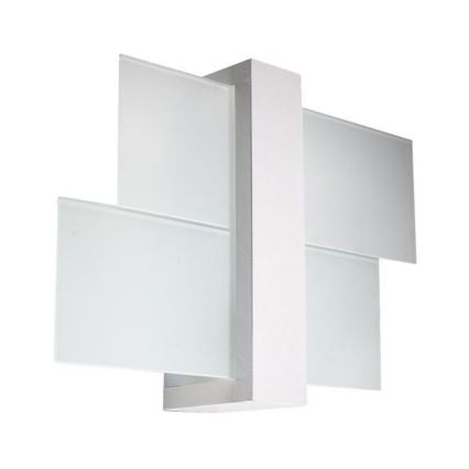 Brilagi -  LED väggbelysning HERA 1xE27/7,5W/230V vit