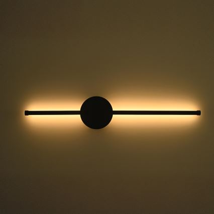 Brilagi - LED väggbelysning LUGO DUE LED/9W/230V svart