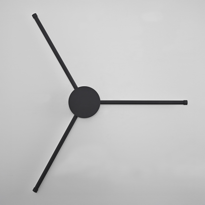 Brilagi - LED väggbelysning LUGO TRE LED/14W/230V svart