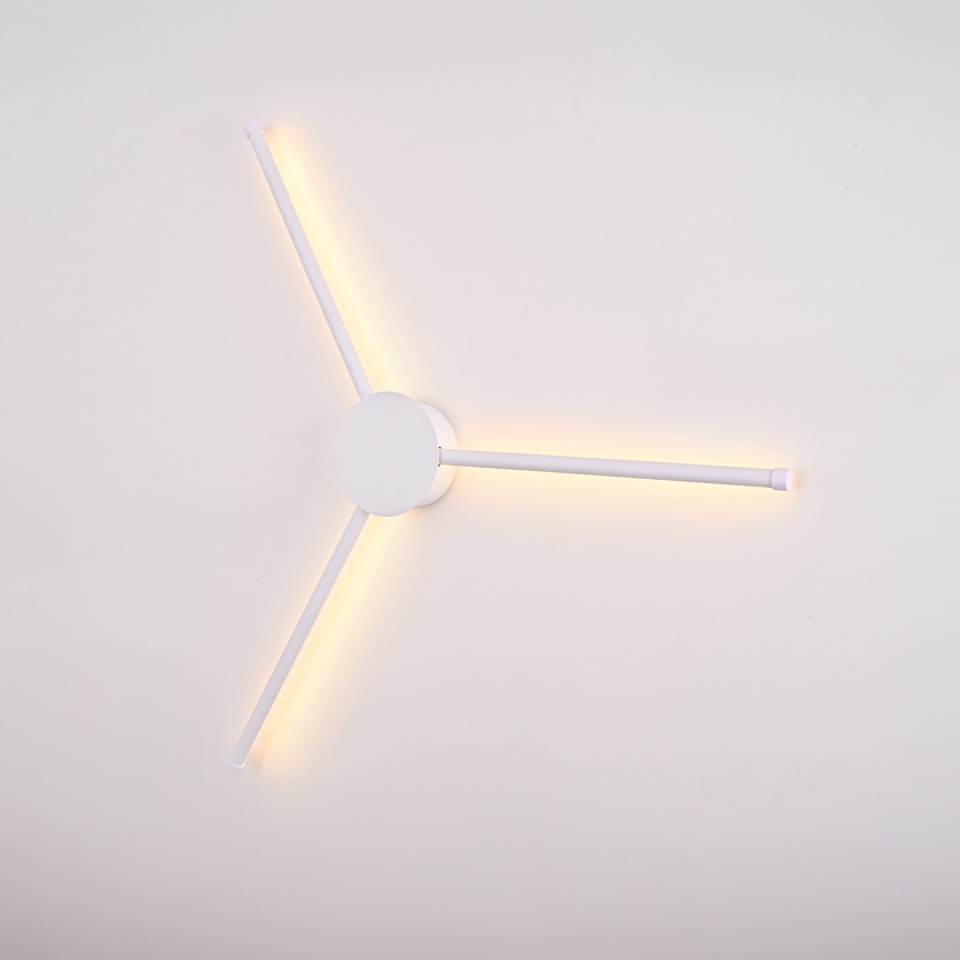 Brilagi - LED väggbelysning LUGO TRE LED/14W/230V vit