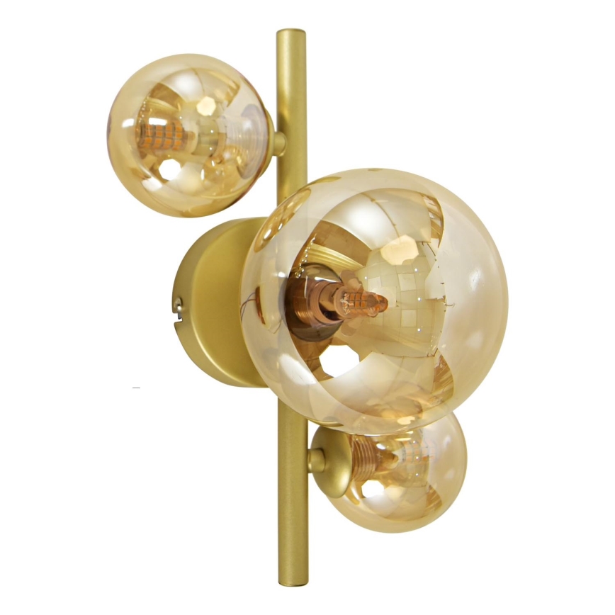 Brilagi - LED väggbelysning MILLA 3xG9/3W/230V guld