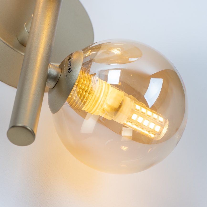 Brilagi - LED väggbelysning MILLA 3xG9/3W/230V guld