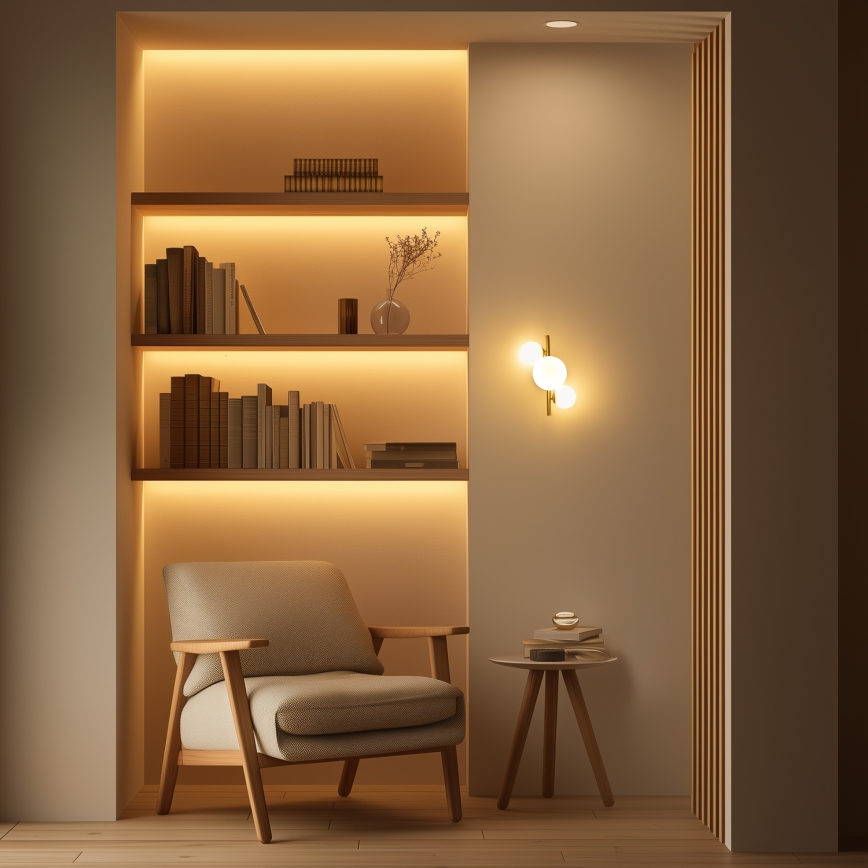 Brilagi - LED väggbelysning MILLA 3xG9/3W/230V guld/vit