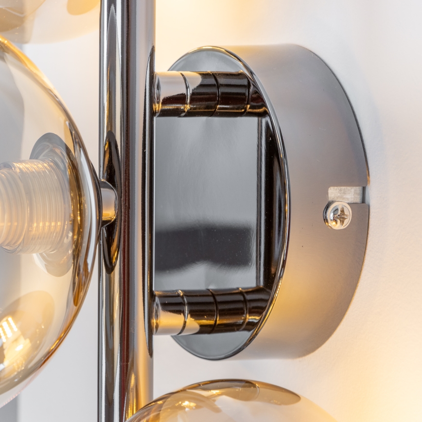 Brilagi - LED väggbelysning MILLA 3xG9/3W/230V skinande krom/guld