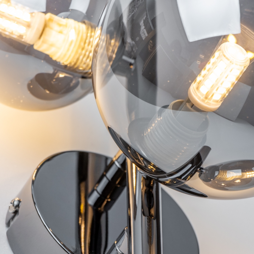 Brilagi - LED väggbelysning MILLA 3xG9/3W/230V skinande krom/rökig