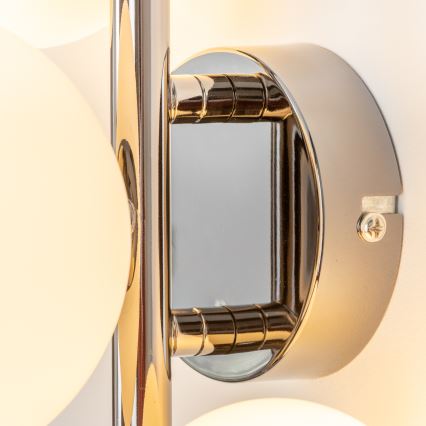 Brilagi - LED väggbelysning MILLA 3xG9/3W/230V skinande krom/vit