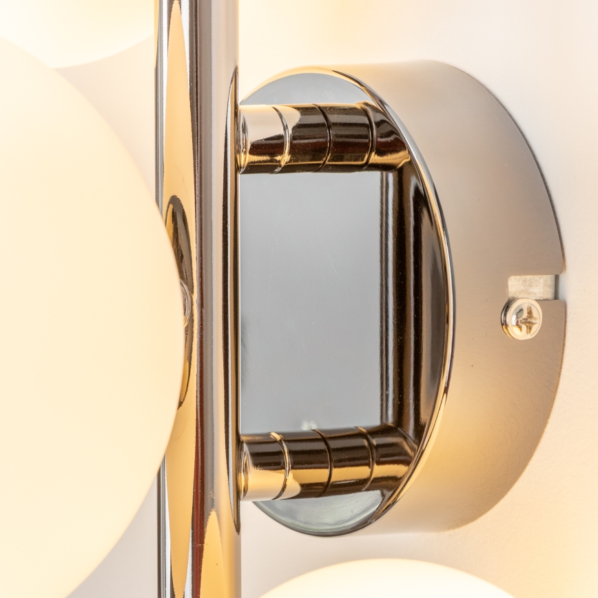 Brilagi - LED väggbelysning MILLA 3xG9/3W/230V skinande krom/vit