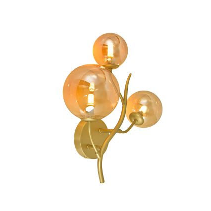 Brilagi - LED väggbelysning MISTEL 3xG9/3W/230V guld