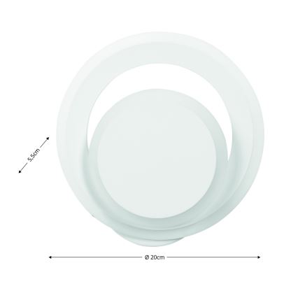 Brilagi - LED väggbelysning MODERN MINI LED/22W/230V 3000/4000/6000K