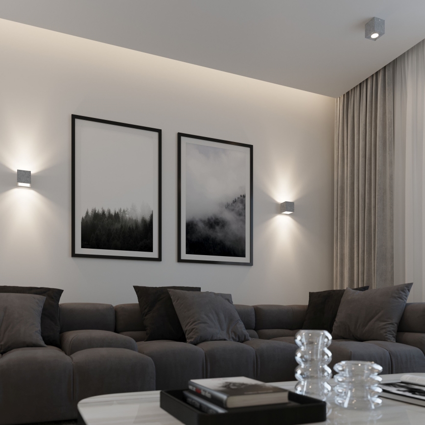 Brilagi -  LED väggspotlight MURO 1xG9/3,5W/230V betong