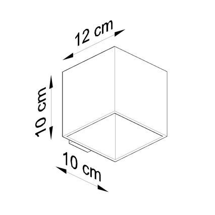 Brilagi -  LED väggspotlight MURO 1xG9/3,5W/230V