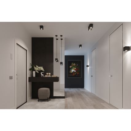Brilagi -  LED väggspotlight MURO 1xG9/4W/230V svart